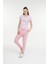 Basic Jogger Kadın Pembe Eşofman Altı 3