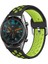 Huawei Watch Gt 3 46MM Çift Renkli Esnek Delikli Silikon Kordon KRD10 1
