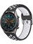 Huawei Watch Gt 3 46MM Çift Renkli Esnek Delikli Silikon Kordon KRD10 1