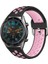 Huawei Watch Gt 2 46MM Çift Renkli Esnek Delikli Silikon Kordon KRD10 1