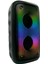 KTS-1710 Rainbow 3x2 Taşınabilir Extrabas Yüksek Ses Mikrofonlu Bluetooth Hoparlör 1