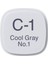 Marker Kalemi C1 Cool Gray No.1 2