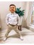 Unisex Günlük Keten Rahat Beyaz Bebek&çocuk Sneaker Bağcıklı Kısa Convers Modeli Spor Ayakkabı 4