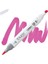 Touch Twın Brush Pen : Çift Taraflı Marker : Rp6 Vivid Pink 1