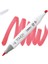 Touch Twın Brush Pen : Çift Taraflı Marker : R12 Coral Red 1