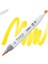 Touch Twın Brush Pen : Çift Taraflı Marker : Y221 Primary Yellow 1