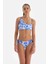 Mavi - Beyaz Spagetti Bikini Alt 1