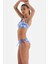 Mavi - Beyaz Spagetti Bikini Alt 3
