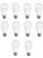 10 Adet 8.5W Sarı Işık LED Ampul E27 Duy LDACH09LG1R7 1