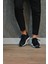 Parmenion Model Hakiki Deri Erkek Siyah Sneaker 2