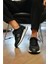 Parmenion Model Hakiki Deri Erkek Siyah Sneaker 4
