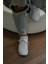 Albus Model Erkek Hakiki Deri Beyaz Sneaker 3