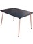 Truva Masa Ahşap Mutfak Yemek Masası - 90X120C 1