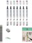 Marker Kalem Çizim Seti 3 + 8'li Maker Set + A5 Defter + Derceli Kalem 1