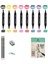 Marker Kalem Çizim Seti 1 + Marker Defteri + Dereceli Kalem + Silgi + Açacak 1