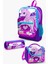 Kids Mor Pembe Unicorn Desenli 3’lü Okul Çanta Seti SET0123708 1
