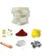 Soya Wax Mum Yapım Seti-3, Kırmızı-Sarı Mum Boyası- Yasemin Esansı, 1