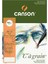 Ca Grain Pad 180GR Doğal Beyaz Çizim Blok 30 Sayfa A4 (21X29.7CM) 1