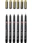 Pigma Micron Teknik Kalem Black & Gold Edıtıon Set 6'lı 3