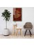 Eliza Home Mevlana Semazen Bordo Sarı Cam Tablo 2
