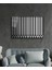 Eliza Home Black And White Geometrik Mimari Cam Tablo 2