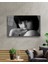 Eliza Home Siyah Beyaz Insan Fotoğrafları Kadın Cam Tablo 2