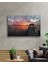 Eliza Home Gün Batımı Iskele Cam Tablo Sunset Pier Table 2