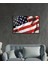 Eliza Home Amerika Bayrağı Cam Tablo American Flag 2