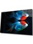 Eliza Home Mavi Kırmızı Cam Tablo Blue Red Fish 1