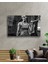 Eliza Home Siyah Beyaz Insan Fotoğrafları Kadın Cam Tablo 2