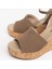 Kadın Sandalet E307663D Nerogiardini Velour Pu.musa 8901P Rıcope 405-CASTORO 3