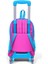 Kids Mavi Neon Pembe Unicorn Desenli Çekçekli 3’lü Okul Çanta Seti SET0123911 5