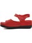 Ayakmod 07-109 Rr Kırmızı Kadın Sandalet 2