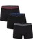 Erkek 3'lü Strech Boxer, %95 Pamuk %5 Likralı 1