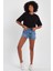 Kadın Basic Oversize Crop 4
