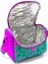 Kids Su Yeşili Pembe Flamingo Desenli Çekçekli 3’lü Okul Çanta Seti SET0123912 4