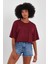 Kadın Basic Oversize Crop 1
