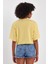 Kadın Basic Oversize Crop 2