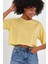 Kadın Basic Oversize Crop 3
