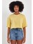 Kadın Basic Oversize Crop 4