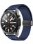 Huawei Watch GT4 46mm / GT3 46mm / Gt3 Elite 46mm (22mm) Uyumlu Magnet Tokalı Ayarlı Silikon Kordon 1