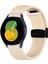 Samsung Galaxy Watch 7 Fe 6 5 Pro 4 40 42 43 44 45 46 47 Mm ile Uyumlu Kordon Flexible Magnet Tokalı 1