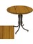 Buket Werzalit Yuvarlak Esb Mutfak Masası 90CM - Reak Teak 1
