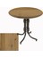 Buket Werzalit Yuvarlak Esb Mutfak Masası 90CM - Canyon Palace Oak 1