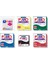 Fimo Soft Polimer Kil 6'lı Set Ana Renkler 2