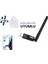 Concord W-7 300MBPS USB Antenli Uydu Alıcılı+ Pc Wifi Kablosuz Alıcı Adaptör MTK7601 Chipset Wlan 1