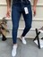 Erkek Mavi Skinny Fit Pantolon 1