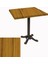Çipa Werzalit Kare Masa Esb 80X80 - Real Teak 1