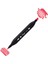 Twin Çift Uçlu Marker Kalemi F126 Fluorescent Pink 1