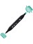 Twin Çift Uçlu Marker Kalemi BG57 Turquoise Green Light 1